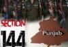 پنجاب بھر میں دفعہ 144 نافذ کر دی گئی