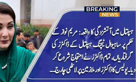 Maryam Nawaz Suspended Doctors