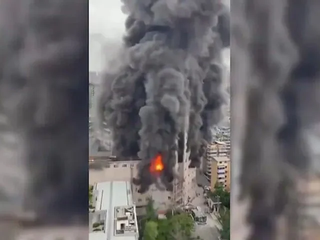 China Shopping Mall fire